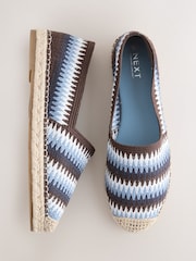 Blue Forever Comfort® High Cut Espadrille Flats - Image 1 of 10