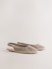 Neutral - Forever Comfort® Point Toe Slingback Espadrilles - Bild 8 von 10