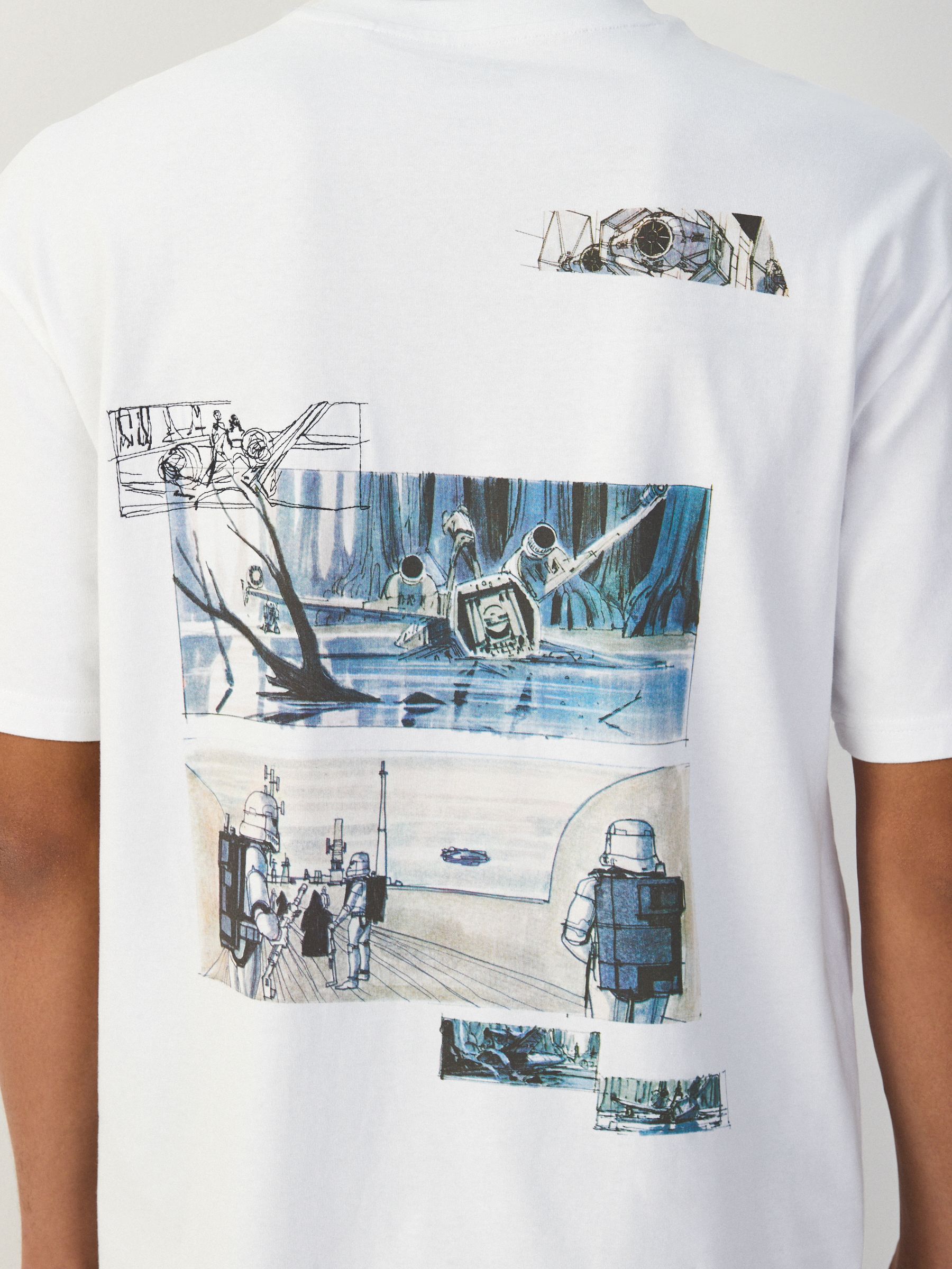 Next：日本 ホワイト - Star Wars™ Tシャツ from Next Japan