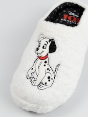 Vanilla Underground White Disney 101 Dalmatians Slippers - Image 6 of 6