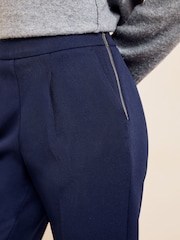 Friends Like These Navy Stretch Twill Tapered Trousers - Image 6 of 6