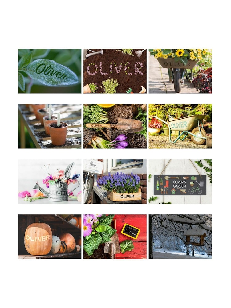 Personalised A4 Gardening Calendar by PMC - Image 4 of 4