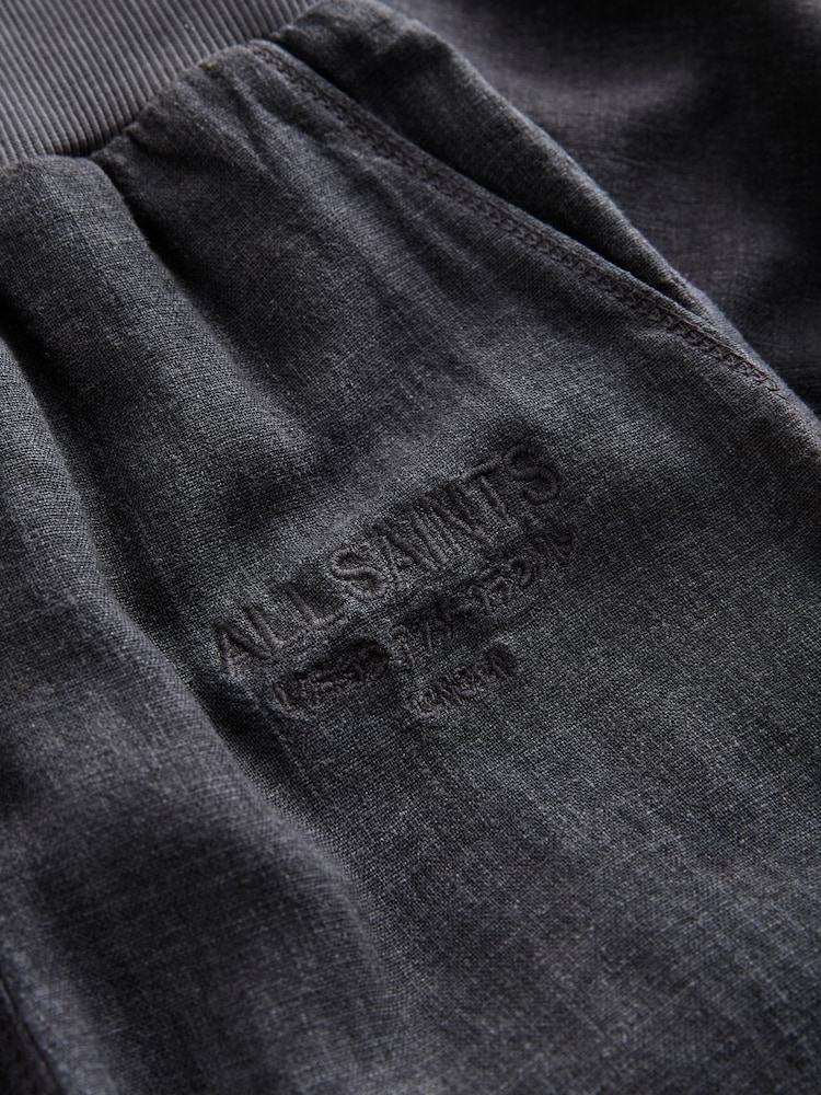 smALLSAINTS Washed Black Underground Shirt and Shorts Set - Image 12 of 12 smALLSAINTS Washed Black Underground Shirt and Shorts Set - Image 12 of 12