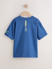 Blue Gaming Short Sleeve Graphic T-Shirt (3-16yrs) - Image 2 of 4