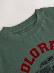 Monster Truck verde - Camiseta de corte estándar y manga corta con estampado gráfico (3-16 años) - Imagen 3 de 4