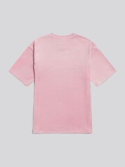 Juicy Couture Pink Velour Oversize T-Shirt - Image 6 of 7