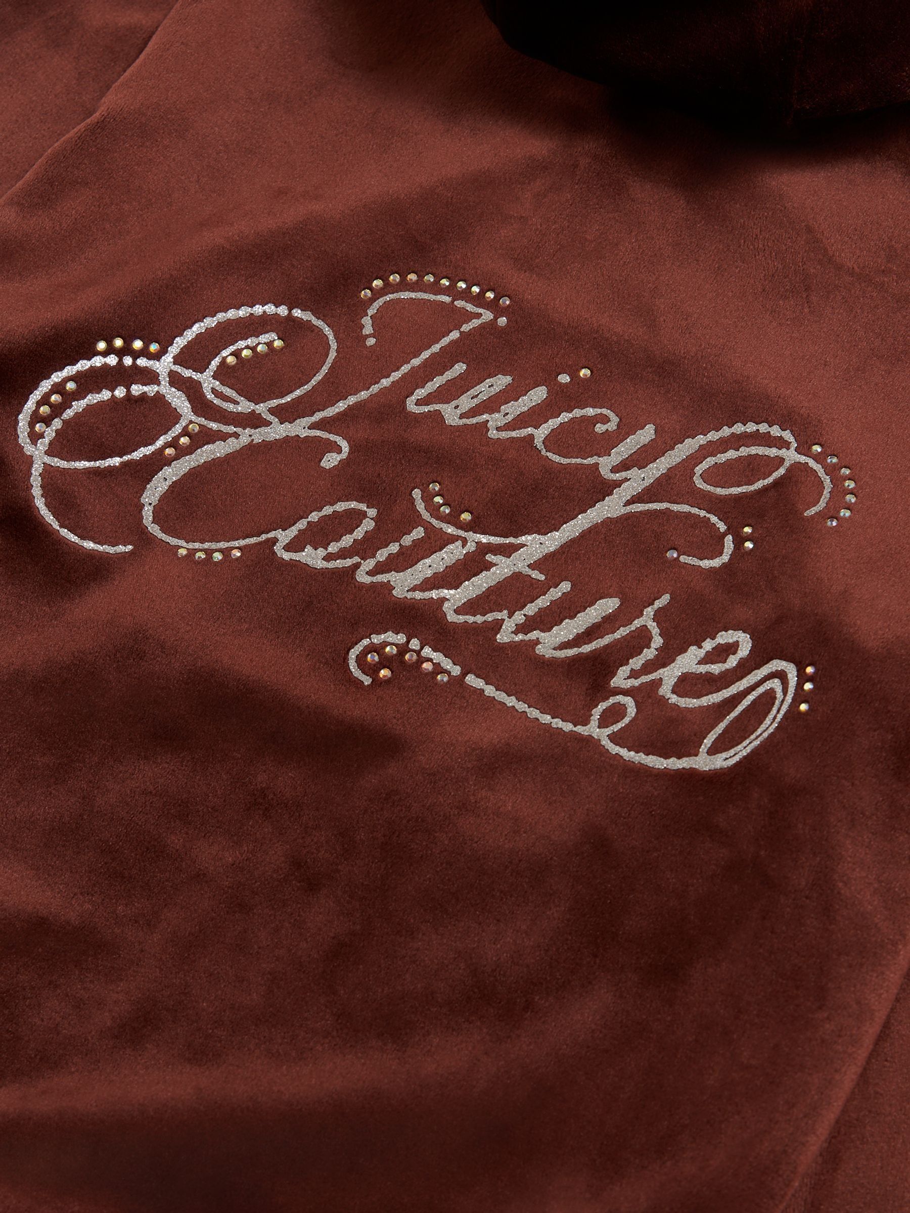 Buy Juicy Couture Brown Zip Through Hoodie and Relaxed Joggers Set