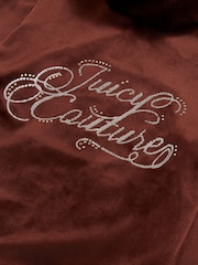 Juicy Couture Brown Zip Through Hoodie and Relaxed Joggers Set - Image 9 of 12