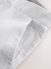 White Skinny Fit Stretch Chinos Trousers - Image 8 of 9