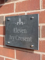 Personalised Ornate Slate House Sign by PMC - Image 2 of 3