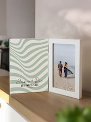 Personalised Wooden Hinged 6x4 Photo Frame by PMC - Image 4 of 4