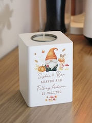 Personalised Autumn Gonk Tealight Holder by PMC - Image 2 of 3