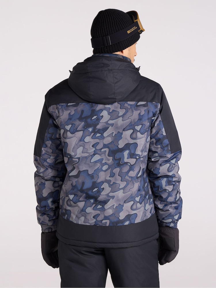 Mountain Warehouse Brown Shadow II Printed Ski Jacket - Image 2 of 5 Mountain Warehouse Brown Shadow II Printed Ski Jacket - Image 2 of 5