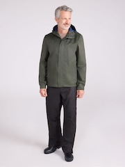 Mountain Warehouse Light Green Mens Torrent Waterproof Jacket - Image 3 of 4