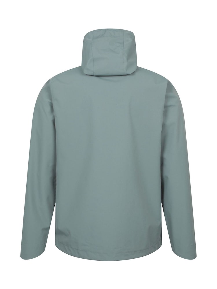 Verde - Mountain Warehouse Mens Hill Packable Waterproof Jacket - Imagen 2 de 6
