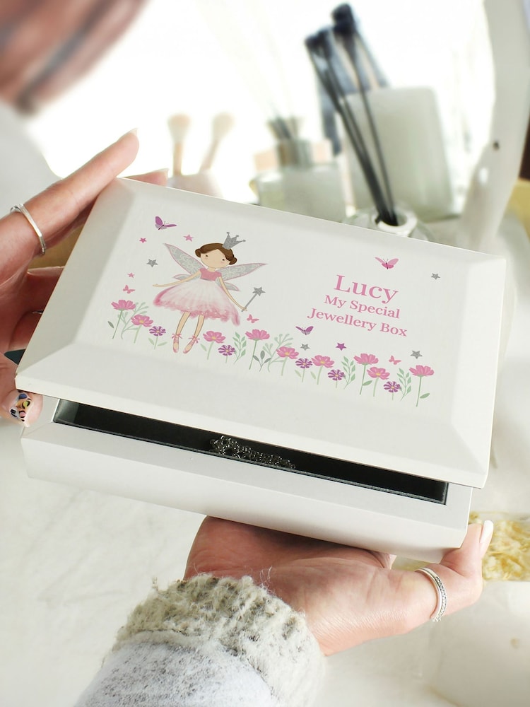Personalised Fairy Princess Jewellery Box by PMC - Image 1 of 3