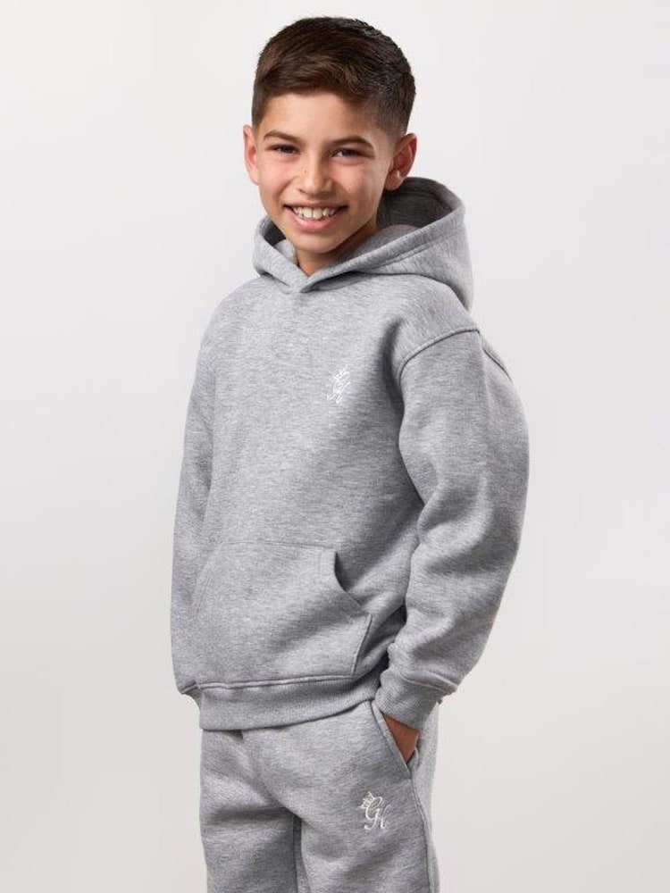 Gym King Grey Kids Fundamental Hoodie - Image 1 of 5 Gym King Grey Kids Fundamental Hoodie - Image 1 of 5