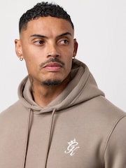 Gym King Brown Fundamental Fleece Hoodie - Image 4 of 4