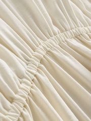 Black/White Polka Dot Printed Maxi Kaftan - Image 4 of 4