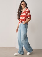 أبيض - Forever Comfort® Canvas Ballet Flats - Image 6 of 10