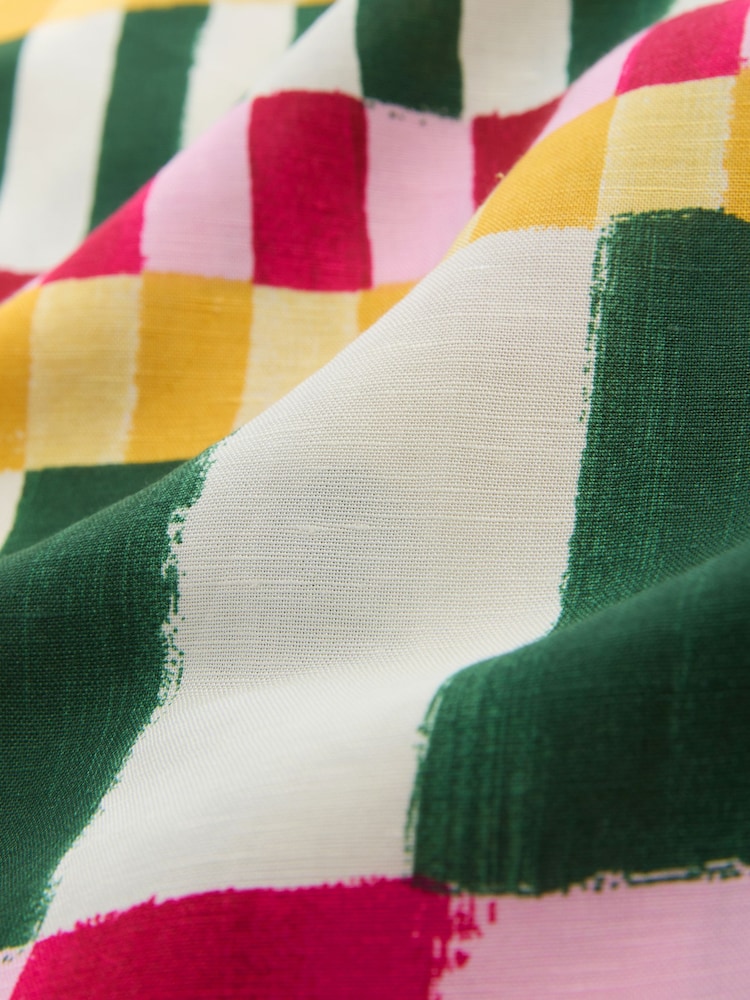 Multi Stripe Square Neck Cami Midi Dress - Image 8 of 8