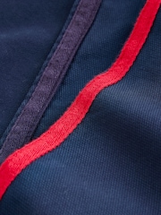 Navy Straight Leg Chinos with Side Stripes - Image 8 of 9