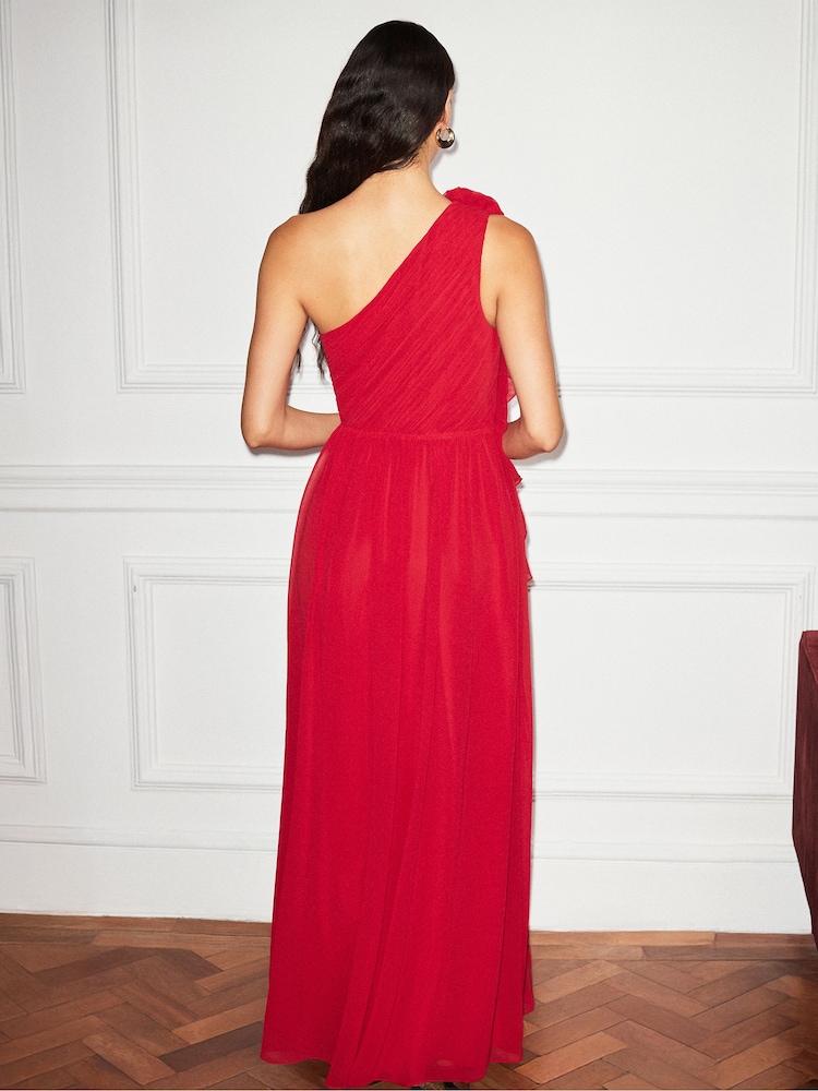 Ro&Zo Isla Corsage One Shoulder Dress - Slika 5 iz 5 Ro&Zo Isla Corsage One Shoulder Dress - Slika 5 iz 5