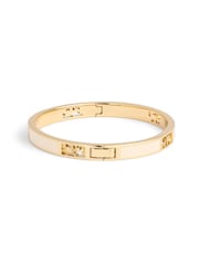 COACH Signature Horse & Carriage Cut Out Bangle Bracelet - Imagen 4 de 5