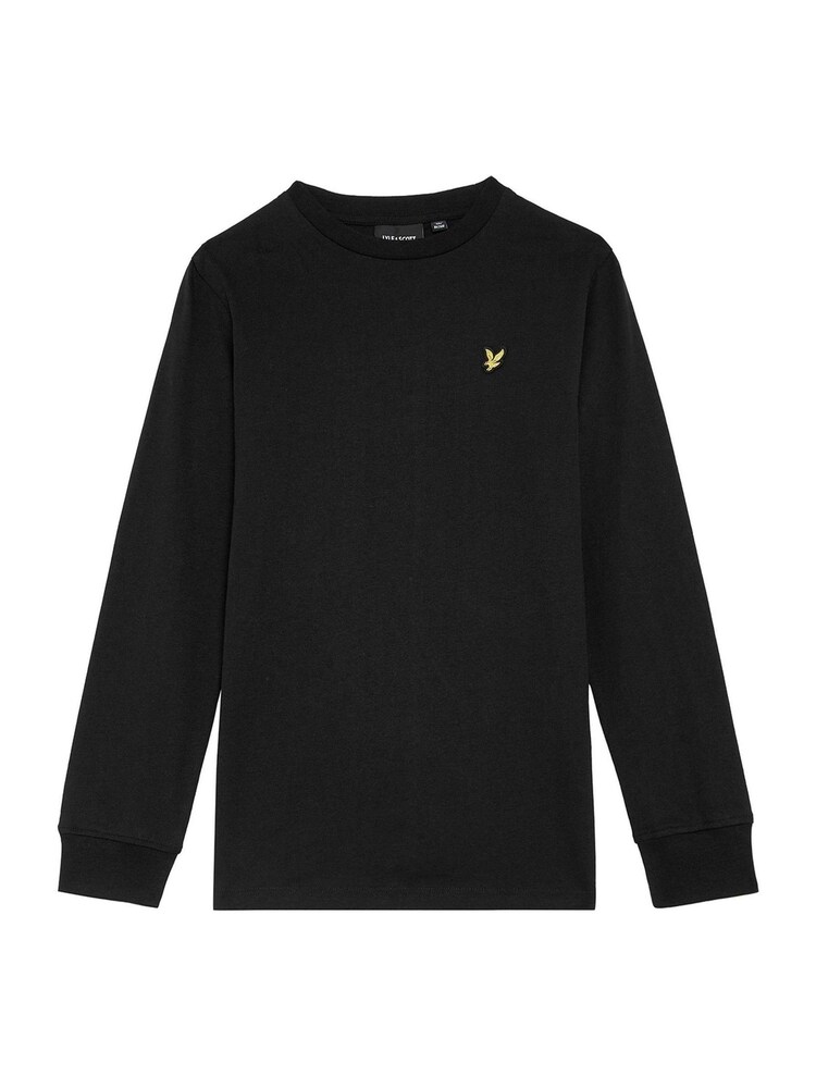 Lyle & Scott Black Plain LS T-Shirt - Image 1 of 3