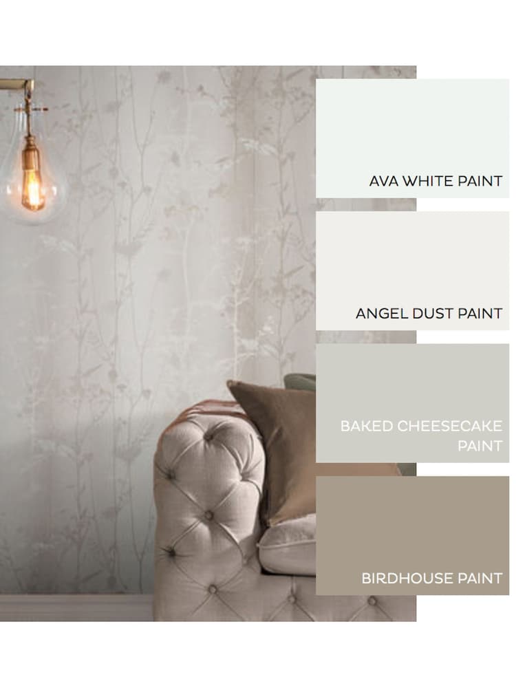 Graham & Brown Sand Wild Flower A4 Wallpaper Sample - Image 4 of 4 Graham & Brown Sand Wild Flower A4 Wallpaper Sample - Image 4 of 4