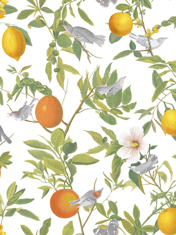 Graham & Brown White Amalfi A4 Wallpaper Sample - Image 2 of 3 Graham & Brown White Amalfi A4 Wallpaper Sample - Image 2 of 3