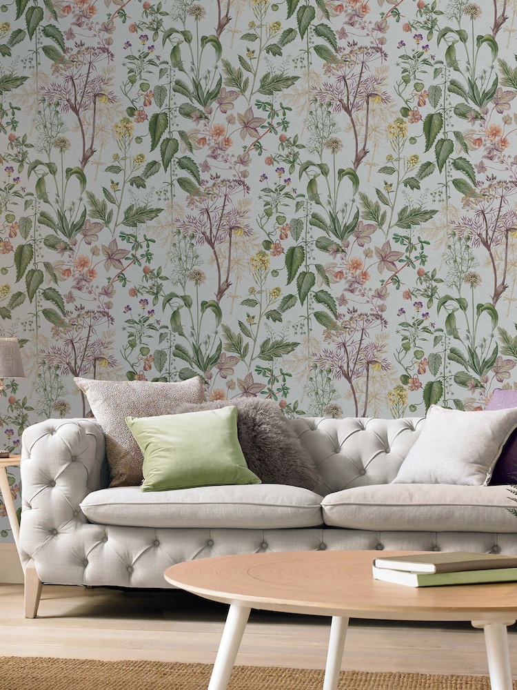 Graham & Brown Sage Edulis A4 Wallpaper Sample - Image 1 of 3 Graham & Brown Sage Edulis A4 Wallpaper Sample - Image 1 of 3