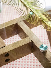 Gallery Home Light Wood Carbon Round Dining Table - Image 3 of 6