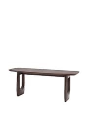Gallery Home Brown Cirrus Dining Bench - Image 4 of 7