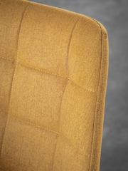 Gallery Home Set of 2 Yellow Set of 2 Bromley Dining Chairs - Image 4 of 9