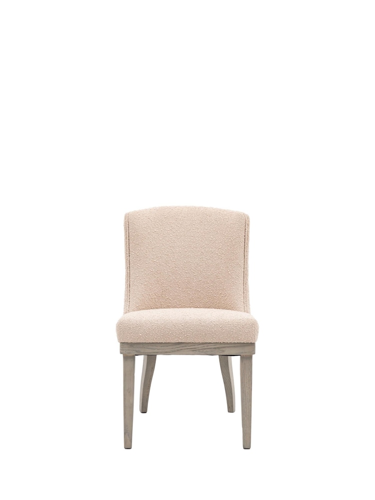 Gallery Home Set of 2 Natural Kingsley Dining Chairs - Image 1 of 5 Gallery Home Set of 2 Natural Kingsley Dining Chairs - Image 1 of 5