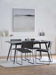 Gallery Home Black Lexington Dining Table - Image 1 of 5
