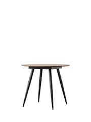 Gallery Home Light Wood Lexington Round Oak Dining Table - Image 4 of 6