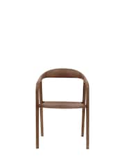 Gallery Home Dark Wood Afton Dining Chair Walnut - Image 1 of 4