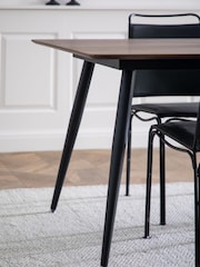 Gallery Home Dark Wood Lexington Dining Table - Image 2 of 5