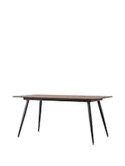 Gallery Home Dark Wood Lexington Dining Table - Image 4 of 5