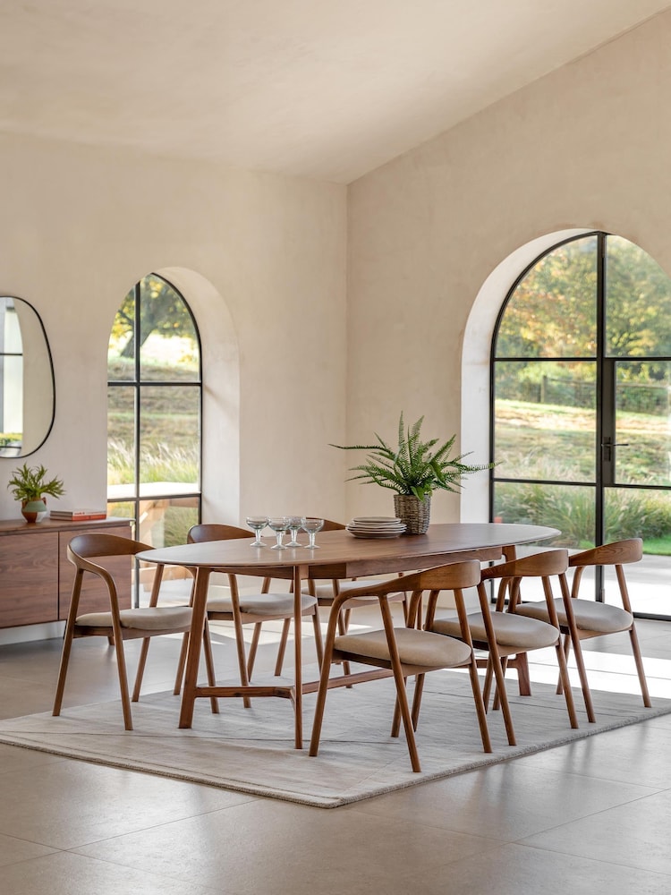 Gallery Home Dark Wood Afton Ext Dining Table Walnut - Image 1 of 7 Gallery Home Dark Wood Afton Ext Dining Table Walnut - Image 1 of 7