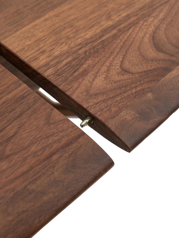 Gallery Home Dark Wood Afton Ext Dining Table Walnut - Image 7 of 7 Gallery Home Dark Wood Afton Ext Dining Table Walnut - Image 7 of 7