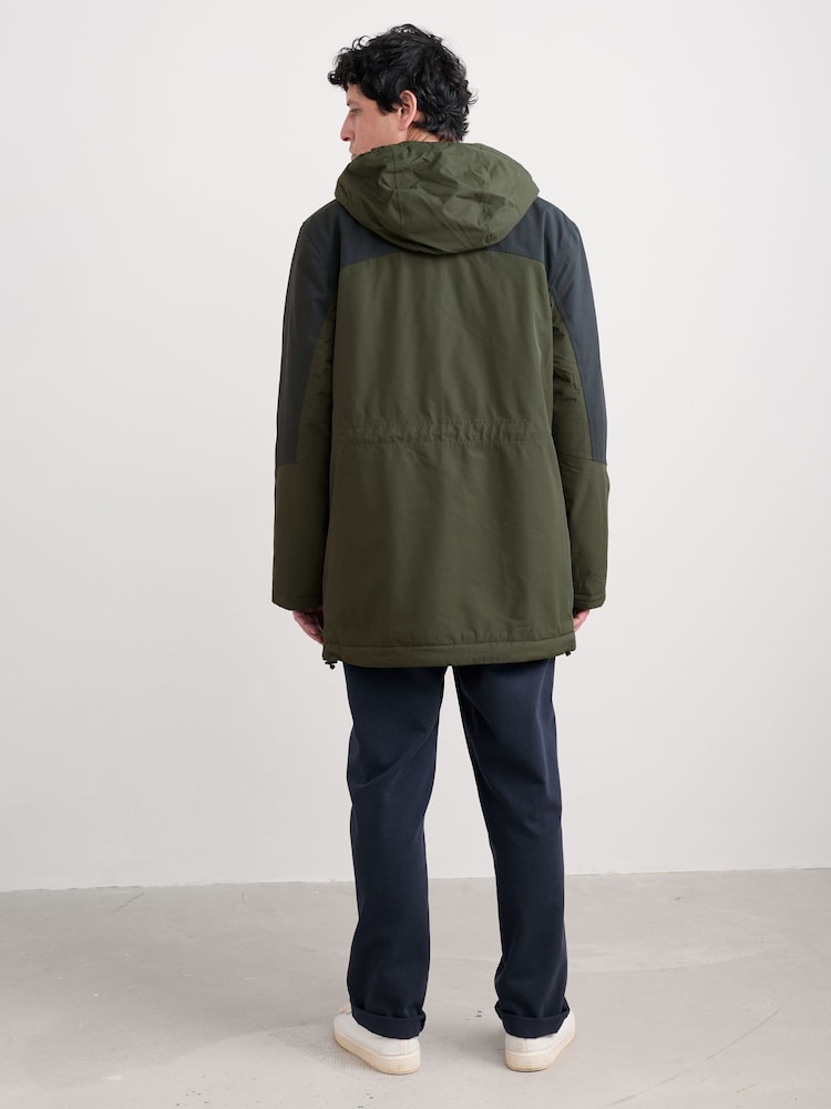 Seasalt Cornwall Green Horizon Coat - Image 2 of 5