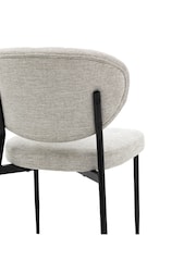 Gallery Home Set of 2 Natural Set of 2 Orion Dining Chairs - Image 8 of 8