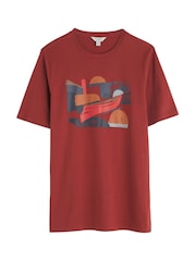 Seasalt Cornwall Red Midwatch T-Shirt - Image 4 of 5