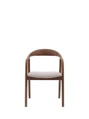 Gallery Home Dark Wood Afton Dining Chair UPH - Image 5 of 7
