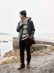 Seasalt Cornwall Grey Gybe Coat - Image 1 of 5