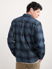 Seasalt Cornwall Blue Shoreman Shirt - Image 3 of 5