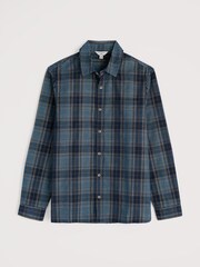 Seasalt Cornwall Blue Shoreman Shirt - Image 4 of 5